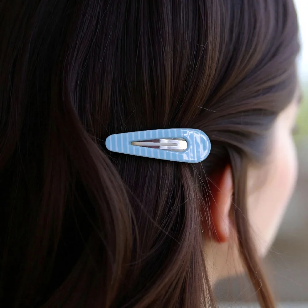 Set‎ of 5 Stripe Hair Clip Set